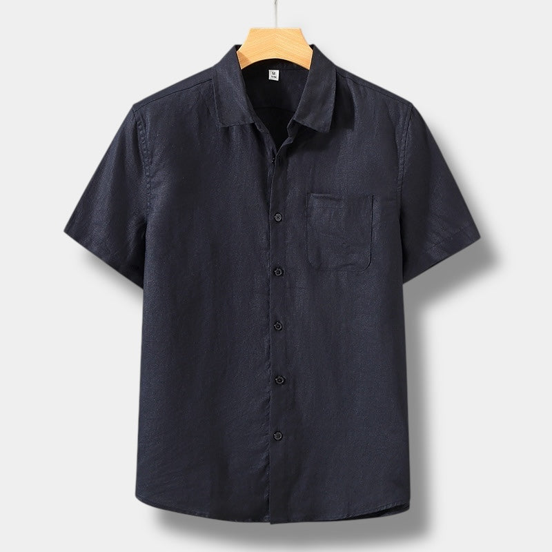 LINEN SHORT SLEEVE SHIRT