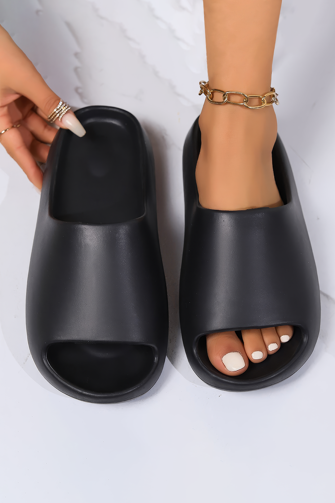 Platform Slide Slippers