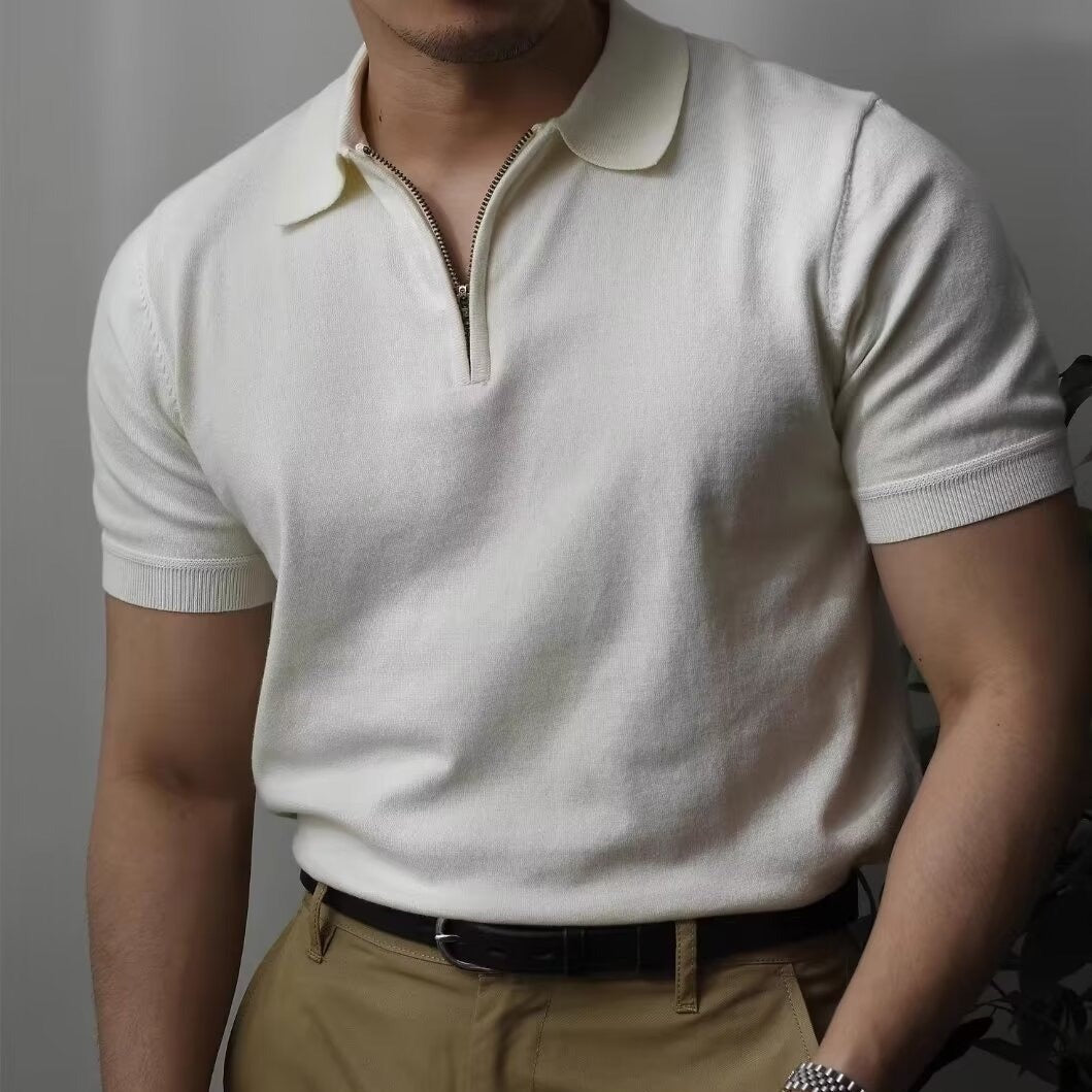 Quarter Zip Polo