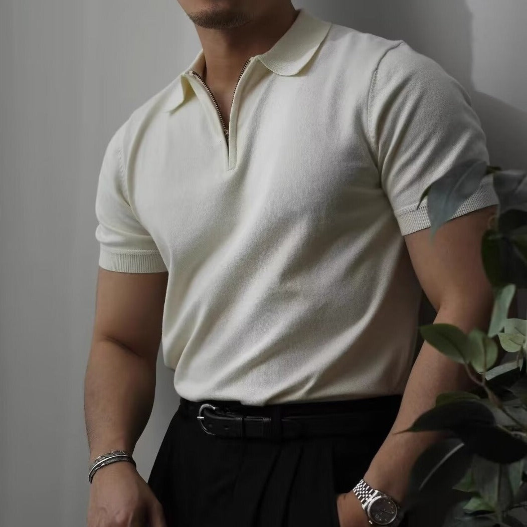 Quarter Zip Polo