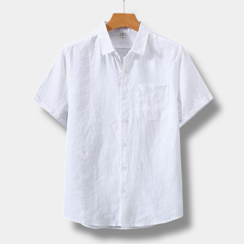 LINEN SHORT SLEEVE SHIRT