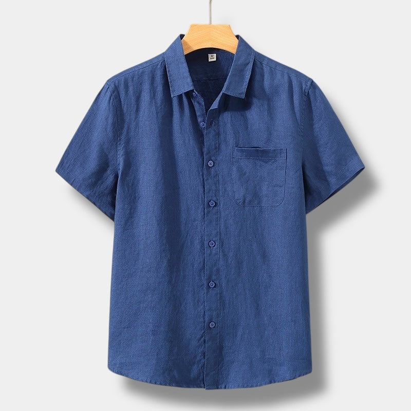 LINEN SHORT SLEEVE SHIRT
