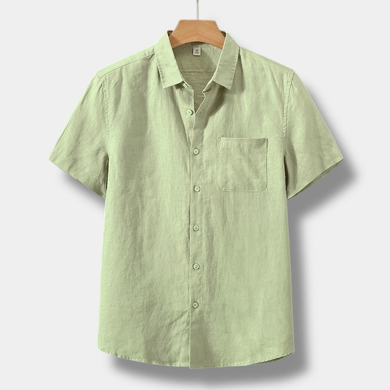 LINEN SHORT SLEEVE SHIRT