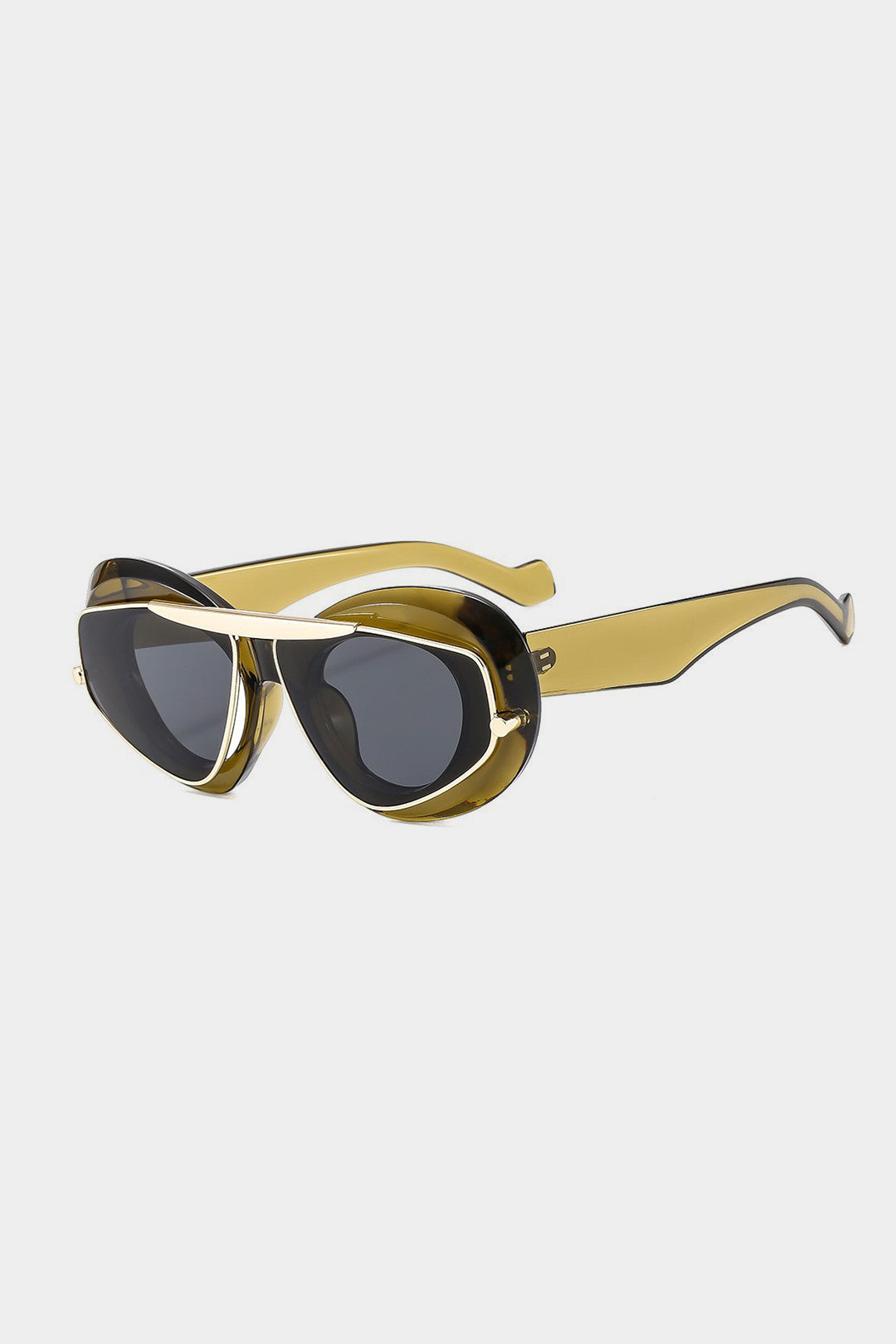 Cat-Eye Frame Sunglasses
